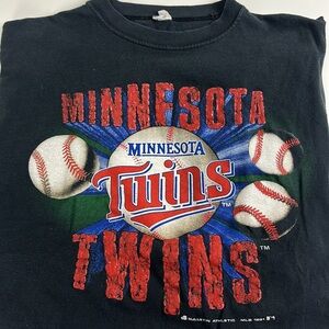 Vintage 1990s MLB Minnesota Twins Russell Athletic T-Shirt - Size XL